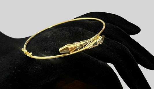 WG03579 B 18k Saudi Gold Bracelet Small 4.61g