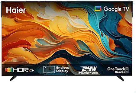 Haier H32K85FX 32 Inch Google TV (Netflix & Youtube One Touch Google Playstore Google Assistant Google Chromecast Built In Dolby Digital Decoding HDR)